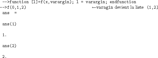 \begin{sessioncmd}
\par -->mprintf('%%d',1:4) \sleftarrow{\normalfont le format ...
...r le format choisi }
ans =
\par 7.989D-07
\par -->mclose(fd);
\end{sessioncmd}