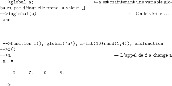 \begin{sessioncmd}
\par -->fd=mopen('mfscanf.dat','r');
-->mgetl(fd,2); \sleftar...
...00. 34. !
! 81000. 23. !
! 61000. 12. !
\par -->mclose(fd);
\par\end{sessioncmd}