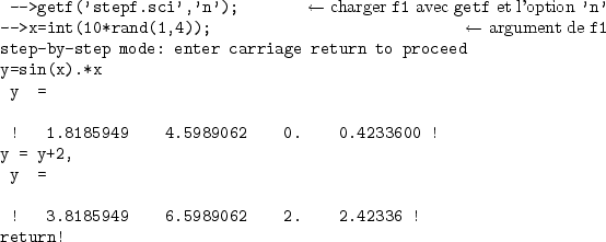 \begin{sessioncmd}
\par -->xbasc();t=linspace(-20*%%pi,20*%pi,2000); \sleftarrow...
...9]') \sleftarrow{appel d'une commande unix }
ans =
\par0.
\par\end{sessioncmd}