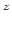 $\displaystyle ^z$