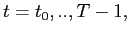 $\displaystyle x(t+1)=f(t,x(t)),\;$