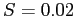 $ R=1.2$