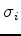 $\sigma_i$