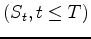$(S_t,t\leq T)$