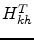 $H^T_{kh}$