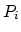 $ P_i$