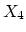$ X_4$