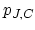 $ p_{J,C}$